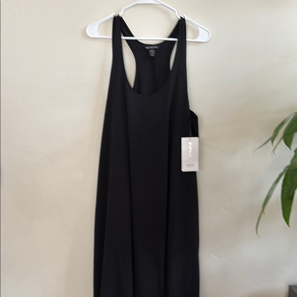 Athleta Black Sleeveless Presidio Dress